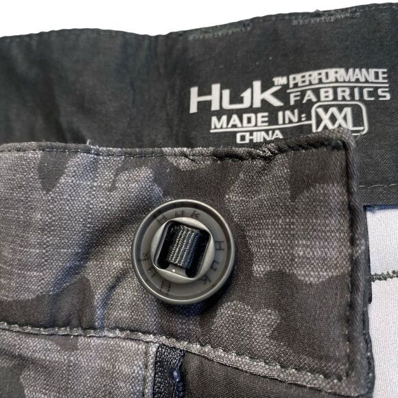 Huk Men’s Pursuit Shorts Camo Lake River Fishing Outdoors Sz XXL - Picture 3 of 14